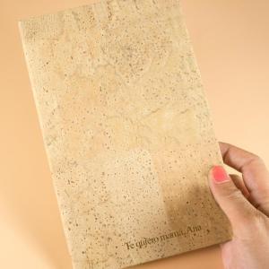 Bloc de notas de corcho personalizado