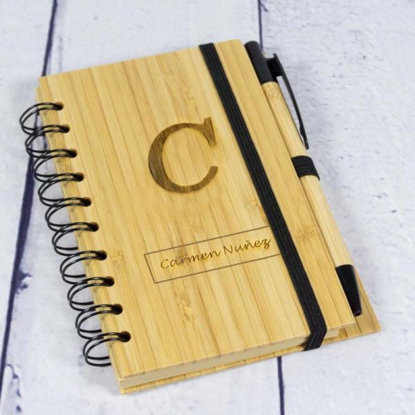 Bloc de notas grabado