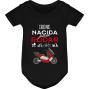 Regalos personalizados: Regalos con nombre: Body o camiseta personalizada 'Nacido para rodar'