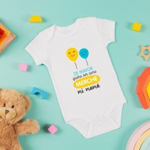 Body personalizado de mayor quiero ser...