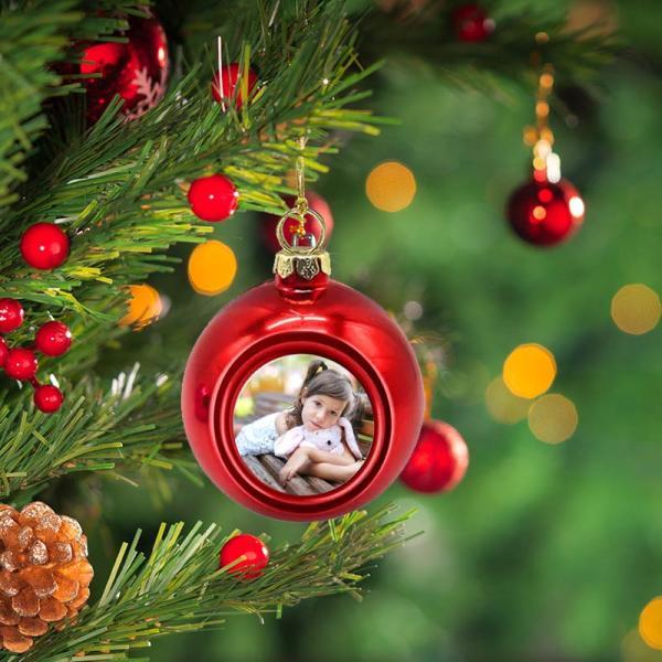Bola de navidad personalizada con foto