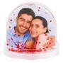 Regalos personalizados: Bola de nieve personalizada corazones rojos: Bola de nieve personalizada corazones rojos