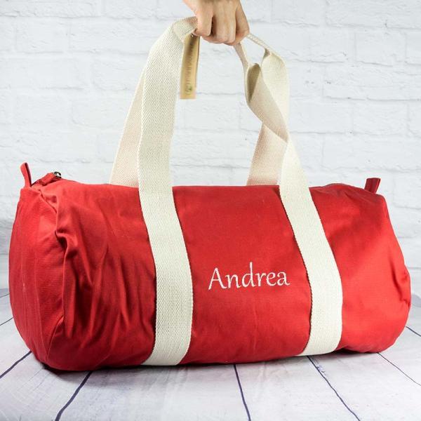 Bolsa de deporte BIO bordada