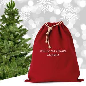 Bolsa de Navidad bordada