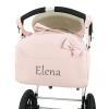 Regalos bordados: Bolso para carrito beb&eacute; con nombre bordado