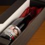 Regalos personalizados: Bebidas personalizadas: Botella de vino personalizada Amor con foto