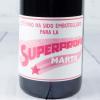 Bebidas personalizadas: Botella de vino personalizada Superprofe