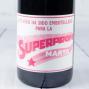 Regalos personalizados: Bebidas personalizadas: Botella de vino personalizada Superprofe
