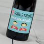 Regalos personalizados: Bebidas personalizadas: Botella de vino razones para ser abuela