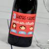 Bebidas personalizadas: Botella de vino razones para ser abuelo