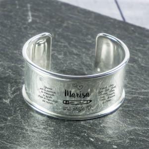 Brazalete personalizado 'Una profe 10'
