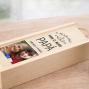 Regalos personalizados: Regalos con fotos: Caja botella personalizada para pap&aacute; o mam&aacute;