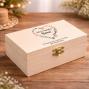 Regalos personalizados: Regalos con nombre: Caja de madera personalizada con nombre