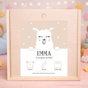 Caja de madera personalizada infantil