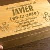 Regalos con nombre: Caja de recuerdos en madera grabada