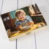 Cubiertos personalizados: Caja personalizada con foto