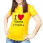 Regalos personalizados: Camisetas personalizadas: Camiseta LOVE personalizada