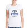 Camisetas personalizadas: Camiseta me gusta mi mujer personalizada