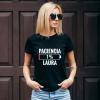Camisetas personalizadas: Camiseta para mujer 'Pila de paciencia'