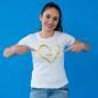 Regalos personalizados: Camisetas personalizadas: Camiseta personalizada 'Huellas de mam&aacute;'