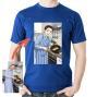Regalos personalizados: Camisetas personalizadas: Camiseta personalizada para hombre con tu foto y filtro IA