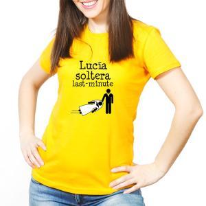 Camiseta soltera arrastras personalizada