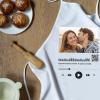Diseño y decoración: Canción personalizada en delantal