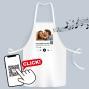 Regalos personalizados: Dise&ntilde;o y decoraci&oacute;n: Canci&oacute;n personalizada en delantal