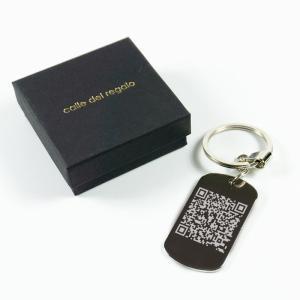 Canción personalizada en llavero grabado