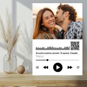 Canción personalizada en Placa de PVC