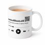 Regalos personalizados: Tazas personalizadas: Canci&oacute;n personalizada en taza