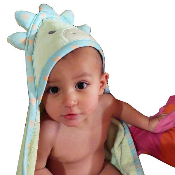 Capa de baño bordada