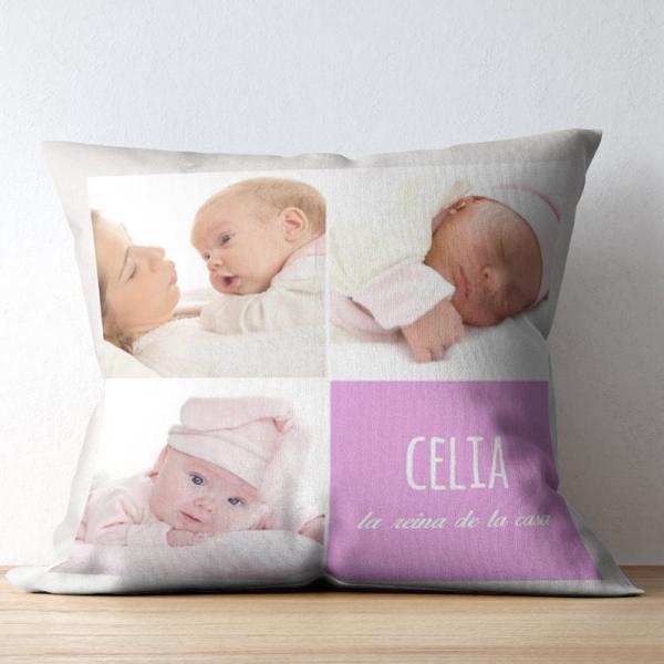 Cojín personalizado con fotos