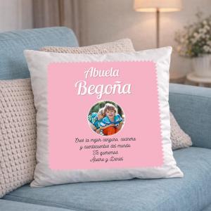 Cojín personalizado para abuela