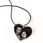 Regalos personalizados: Joyas personalizadas: Colgante coraz&oacute;n con foto grabada