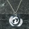 Joyas personalizadas: Colgante pies de plata personalizado