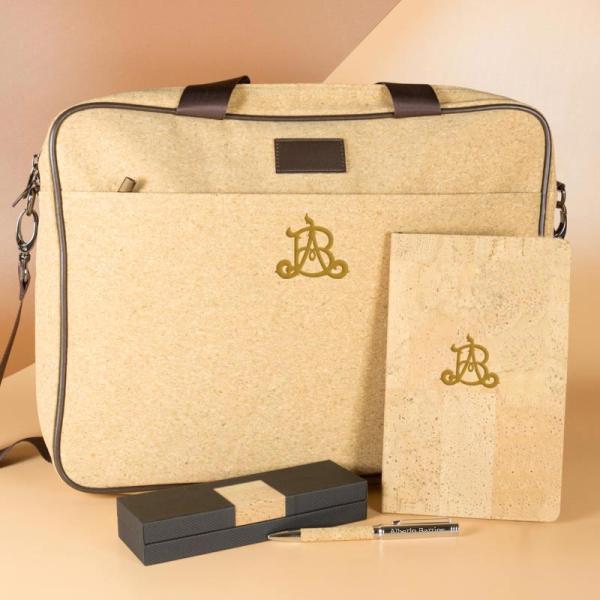 Conjunto de maletín personalizado con monograma