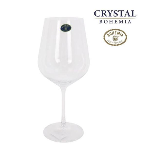 Copa de vino de cristal de Bohemia