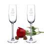 Regalos personalizados: Cristaler&iacute;a personalizada: Copas de cava para parejas