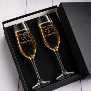 Copas de cava para parejas