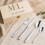 Regalos personalizados: Cubiertos personalizados: Cuberter&iacute;a personalizada con monograma