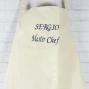 Regalos personalizados: Delantales personalizados: Delantal BIO bordado