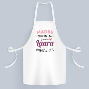 Delantal personalizado 'Como mamá ninguna'