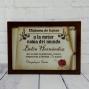 Regalos personalizados: Dise&ntilde;o y decoraci&oacute;n: Diploma pergamino a la mejor novia