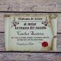 Regalos personalizados: Dise&ntilde;o y decoraci&oacute;n: Diploma pergamino al mejor hermano
