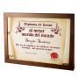 Regalos personalizados: Dise&ntilde;o y decoraci&oacute;n: Diploma pergamino al mejor marido