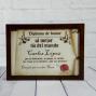 Regalos personalizados: Dise&ntilde;o y decoraci&oacute;n: Diploma pergamino al mejor t&iacute;o