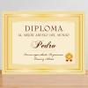 Diseño y decoración: Diploma personalizado