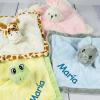 Regalos con nombre: Doudou animales bordado