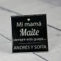 Regalos personalizados: Regalos con nombre: Espejo para mi mam&aacute; grabado